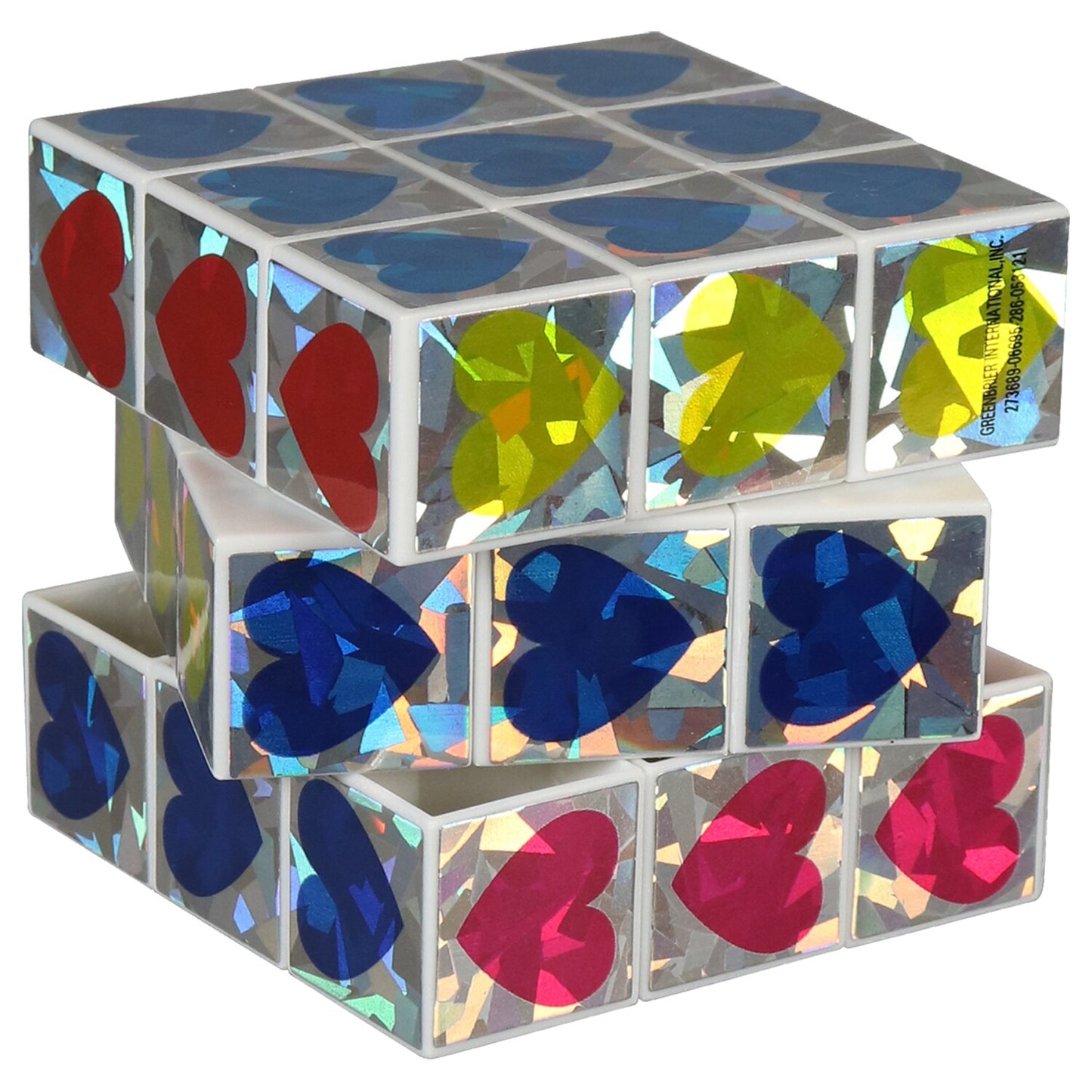 3D Puzzle Cube Games, 2.5x2.5x2.5 in. (Pack of 40)