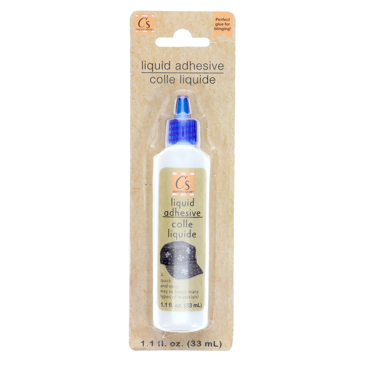 Crafter's Square Liquid Adhesive, 1.2-oz. Bottles (Pack of 4)