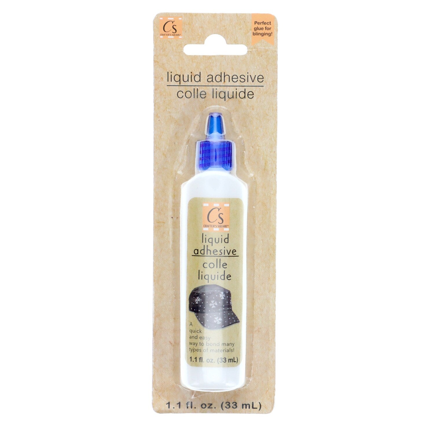 Crafter's Square Liquid Adhesive, 1.2-oz. Bottles (Pack of 4)