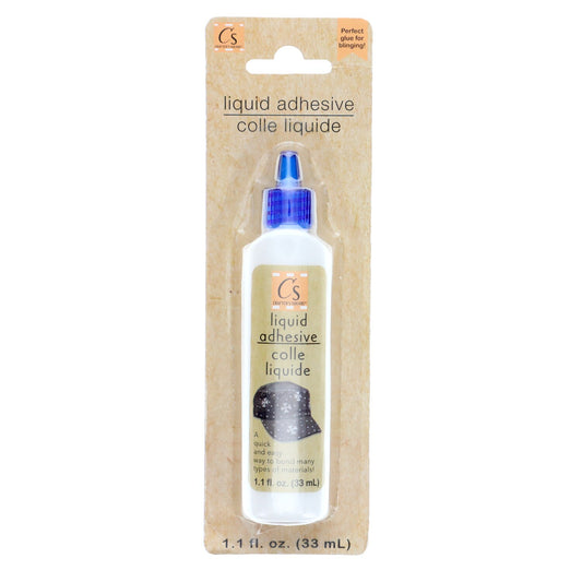 Crafter's Square Liquid Adhesive, 1.2-oz. Bottles (Pack of 4)