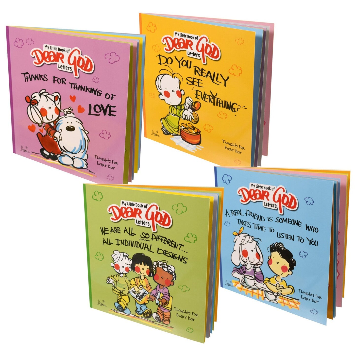 Dear God Soft Cover Storybooks for Children, 8x8 in. (Pack of 24)