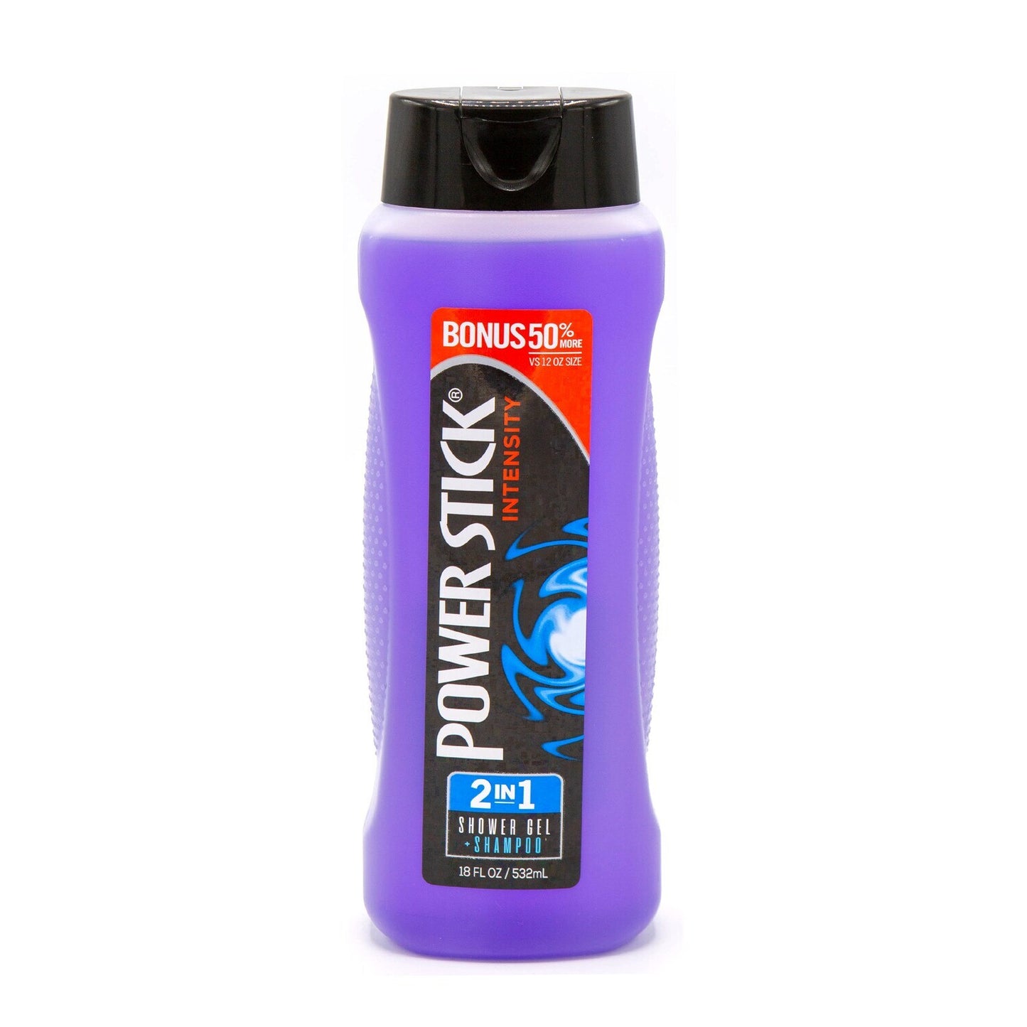 Power Stick Intensity 2-in-1 Shower Gel and Shampoo, 18 oz. (Pack of 24)