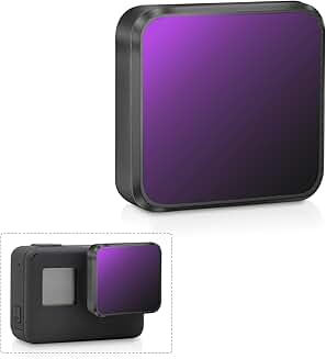 ND4 Filter for GoPro Hero 5-7 with Glass and Coating