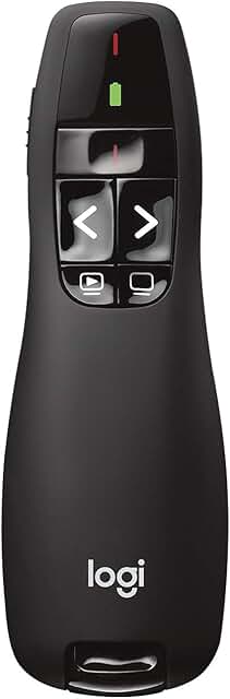 Wireless Presenter with Laser Pointer and Remote