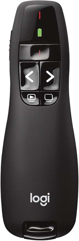 Wireless Presenter with Laser Pointer and Remote