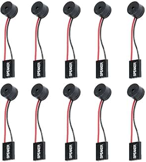 10pcs Mini Computer Case Buzzer Beep Alarm Speakers