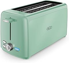 4-Slice Toaster with Long Slots and Removable Crumb Tray