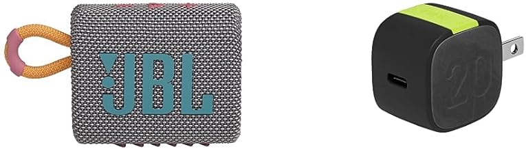 Portable Bluetooth Speaker and Compact USB-C Charger