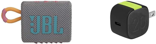 Portable Bluetooth Speaker and Compact USB-C Charger