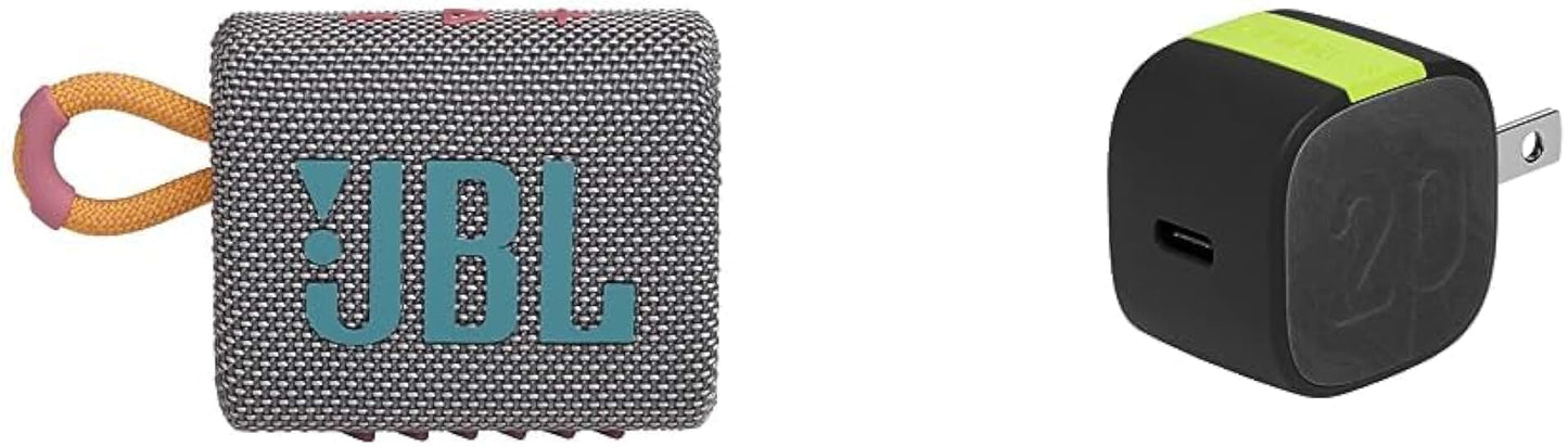 Portable Bluetooth Speaker and Compact USB-C Charger