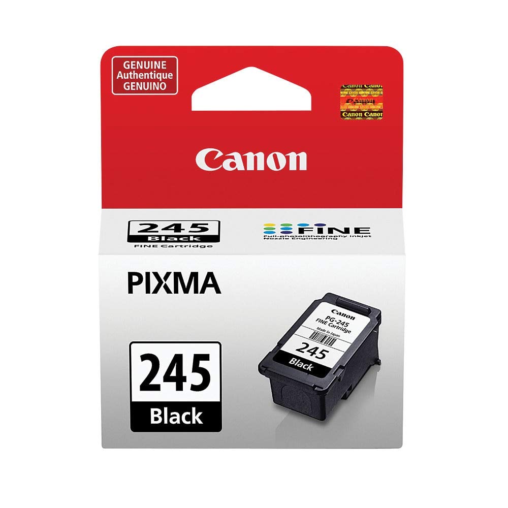 PG-245 Black Ink-Cartridge Compatible to iP2820, MG2420, MG2924, MG2920, MX492, MG3020, MG2525, TS3120, TS302, TS202, TR4520