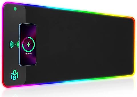 Wireless RGB Gaming Mouse Pad 800x300x4mm