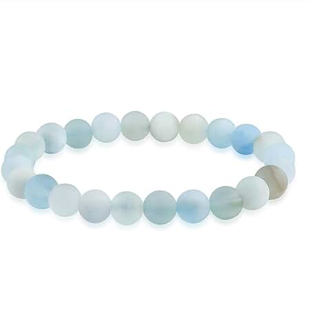 Multi-Color Semi-Precious Gemstone Round Bead Strand