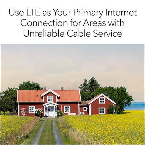 4G LTE Broadband Modem (LM1200) - Use LTE as a Primary Internet Connection or Failover Solution for Always-On WiFi with AT&T, T-Mobile and Verizon