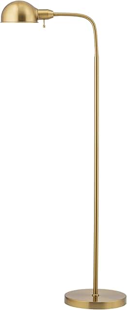 Adjustable Floor Lamp with Flexible Gooseneck and Rotatable Shade