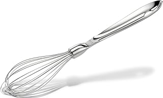 Stainless Steel Kitchen Gadgets and Whisk in Silver