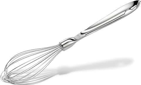 Stainless Steel Kitchen Gadgets and Whisk in Silver