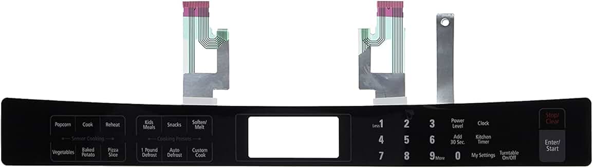 Upgraded Appliance Membrane Switch Touchpad