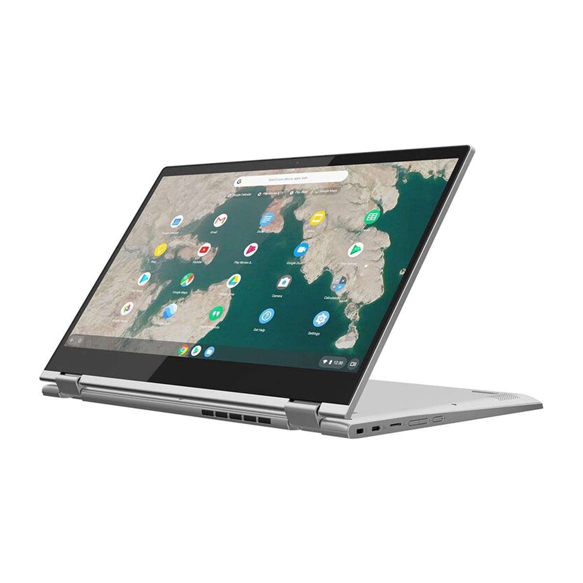 Chromebook C340-15 15.6" Full HD 2-in-1 Touchscreen Notebook Computer, Intel Core i3-8130U 2.2GHz, 4GB RAM, 32GB eMMC, Chrome OS, Mineral Gray