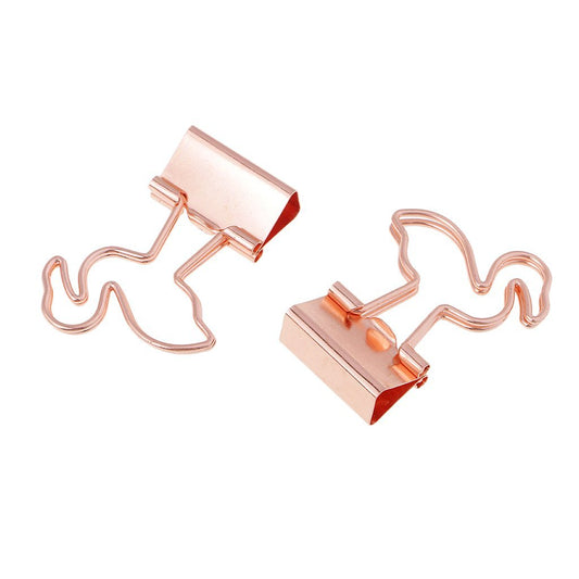 20 Flamingo Paper Clips for Office and School