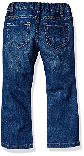 Baby Girls and Toddler Girls Basic Bootcut Jeans, Indigo Stone, 6-9 MONTHS