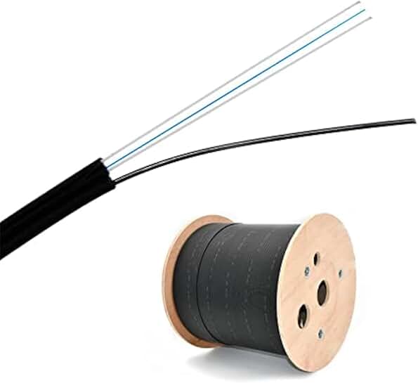 Single Fiber Indoor/Outdoor Drop Cable, 300m