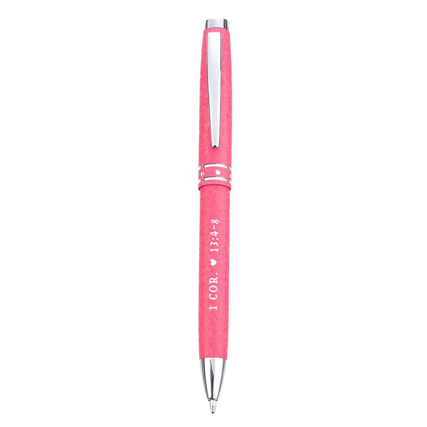 Pink Christian Love Is Patient Pen with Gift Case