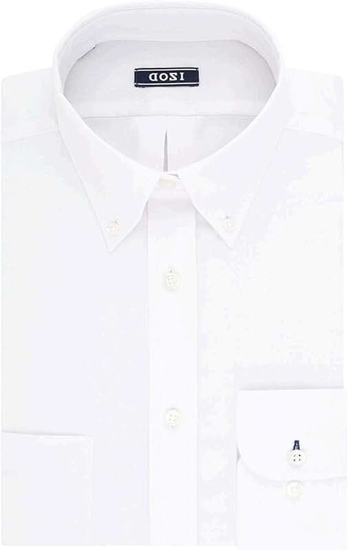 Men's Tall Fit Stretch Solid Dress Shirt