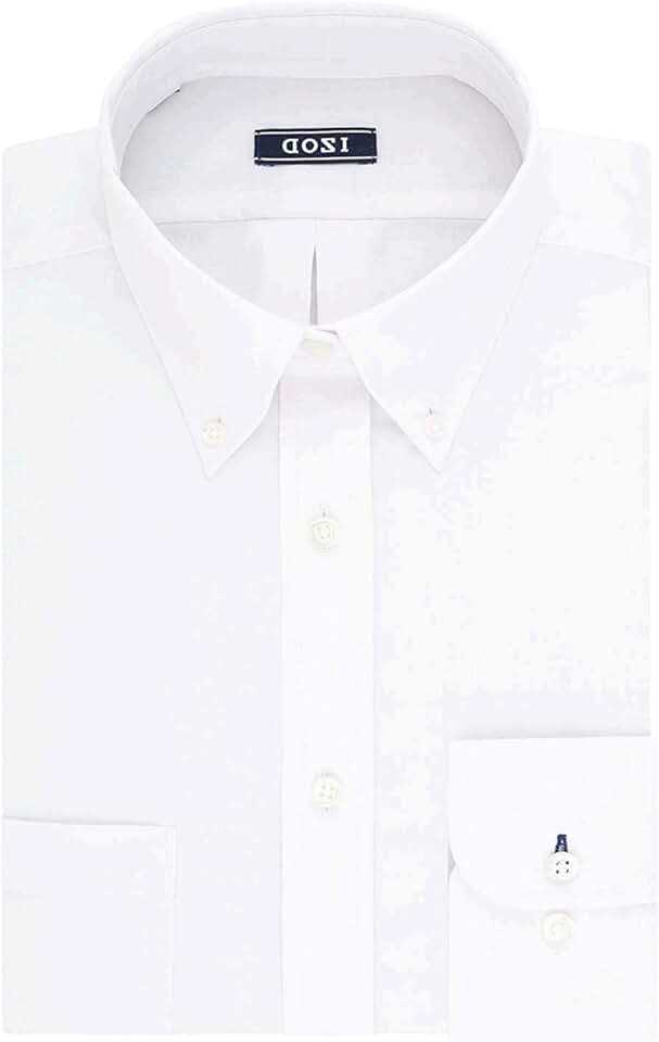 Men's Tall Fit Stretch Solid Dress Shirt