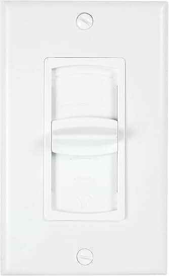 Wall Stereo Volume Controller with 12-Step Slider