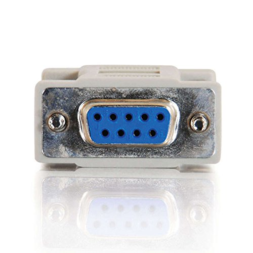 02457 MultiSync VGA (HD15) Male to DB9 Female Serial RS232 Adapter Beige