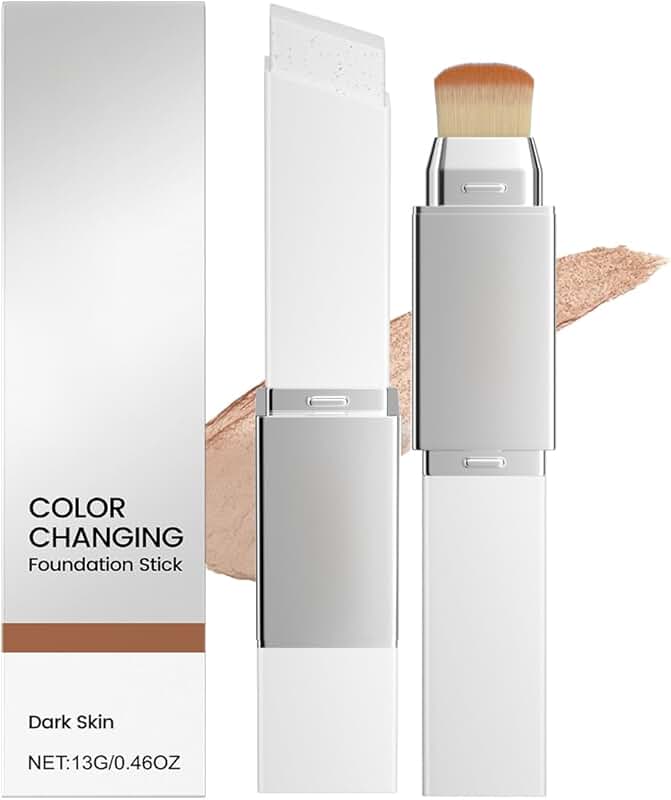 Color Changing Foundation Stick with Built-in Brush