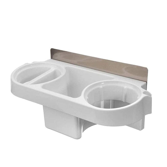 Bathroom Wall Shelf Wall Mounted Hair Dryer Rack Storage Organizer Hairdryer Support Holder Plastic Storage Racks