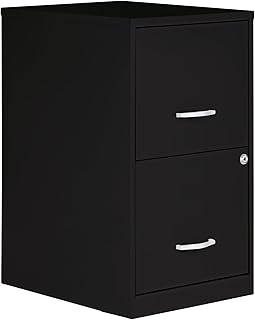 Two-Drawer Locking Steel Filing Cabinet