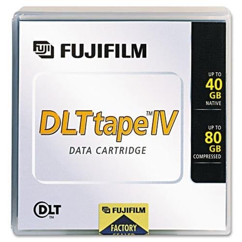 1/2" DLT-4 Data Cartridge, 557m, 40GB /80GB Compressed Data Capacity (Case of 2)