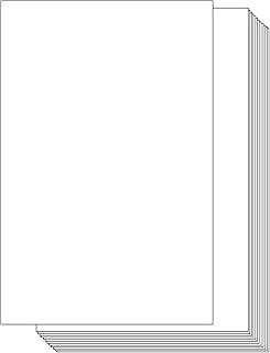 100 Sheets White Cardstock Paper for Printing and Crafting