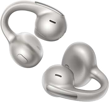 Lightweight Open Ear Clip-On Headphones with Hi-Res Sound