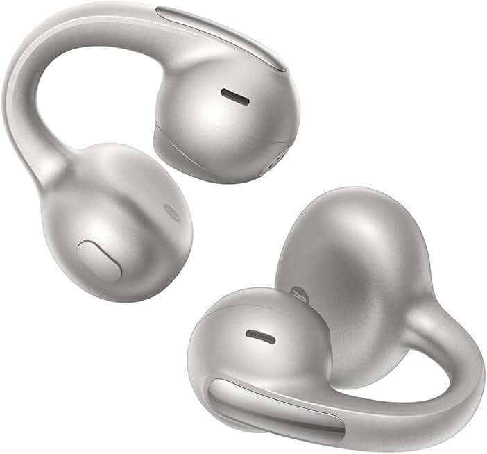 Lightweight Open Ear Clip-On Headphones with Hi-Res Sound