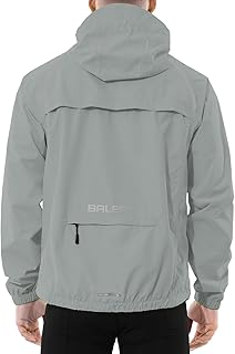 Men's Waterproof Windbreaker for Rain and Outdoor Activities