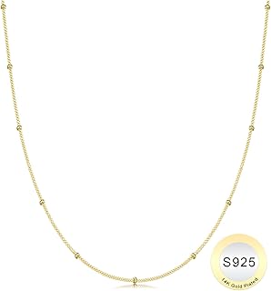 Sterling Silver Chain Necklace for Women