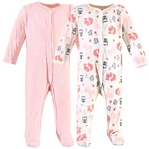 Uni   Cotton Sleep and Play Girl Forest, 0-3 Months