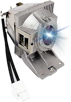 Premium Replacement Lamp Bulb with Housing for Projectors