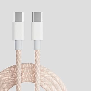 Durable 6.10 ft USB-C to USB-C Fast Charging Cable