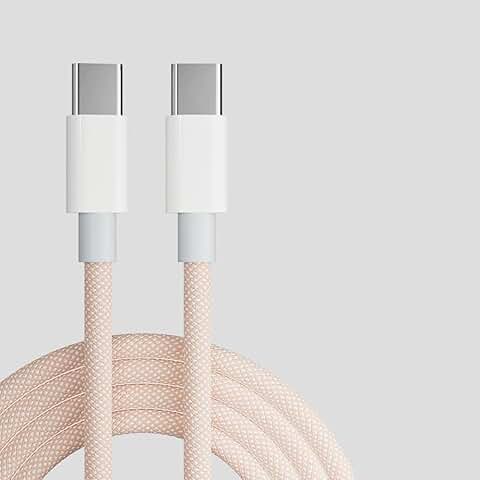 Durable 6.10 ft USB-C to USB-C Fast Charging Cable