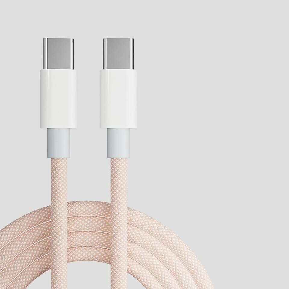Durable 6.10 ft USB-C to USB-C Fast Charging Cable