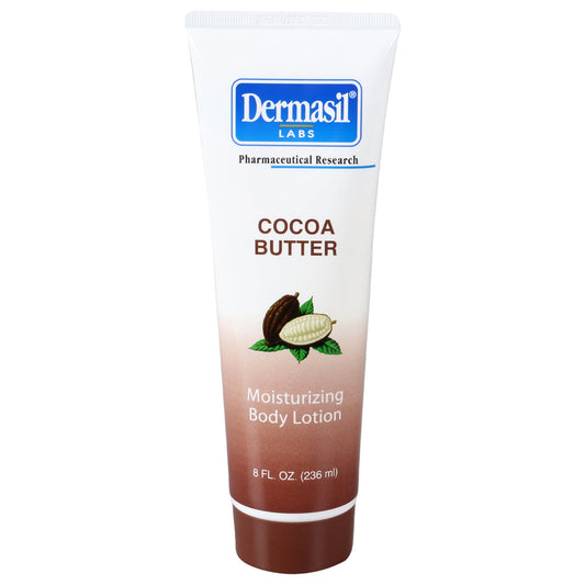 Dermasil Cocoa Butter Lotion, 8 oz. Tubes (Pack of 4)
