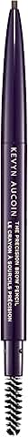 Slim, retractable brow pencil with spoolie brush