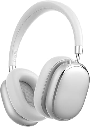 Wireless Bluetooth Noise Cancelling Headphones with 65H Playtime