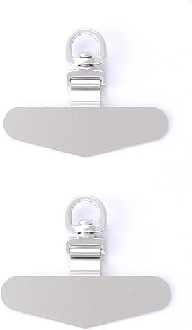 Phone Tether with Lanyard and Rotatable Steel