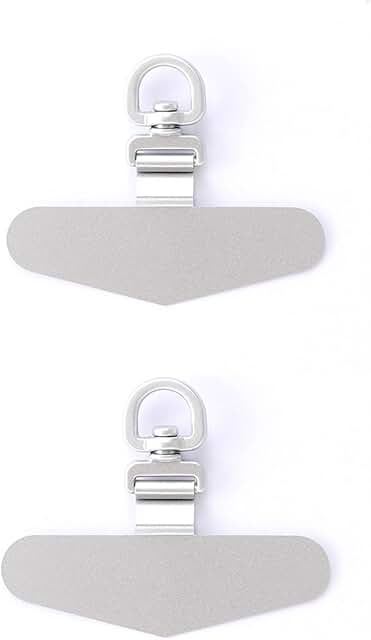 Phone Tether with Lanyard and Rotatable Steel